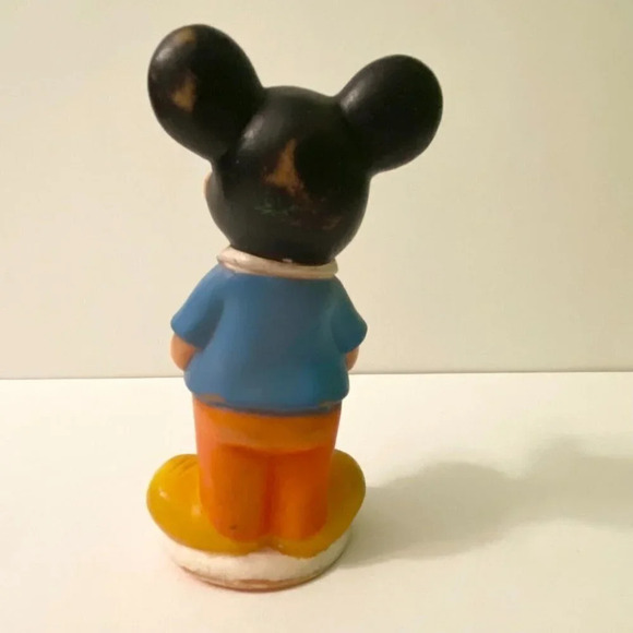 Vintage 1970s Mickey Mouse Squeeze Toy Disney Made in Hong Kong - Picture 3 of 8